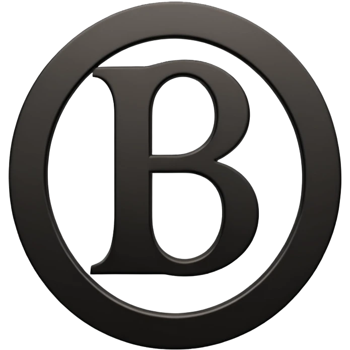 Emoji, avant-garde gothic emblem made of matte black metal, number 8 integrated into the word “FORTUNA”, luxury fashion symbol aesthetic, clean sculptural form, no glow, no neon, flat emoji style, centered, transparent backgroun emoji