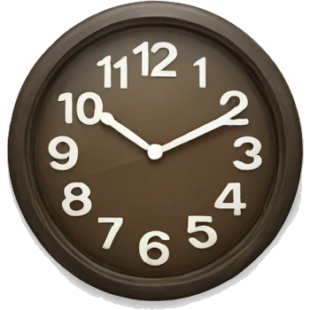 clock emoji