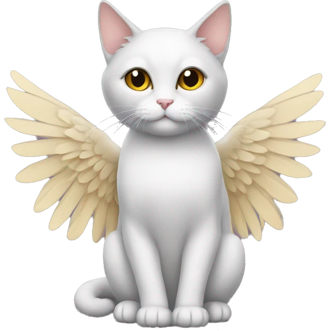 Cat with wings emoji