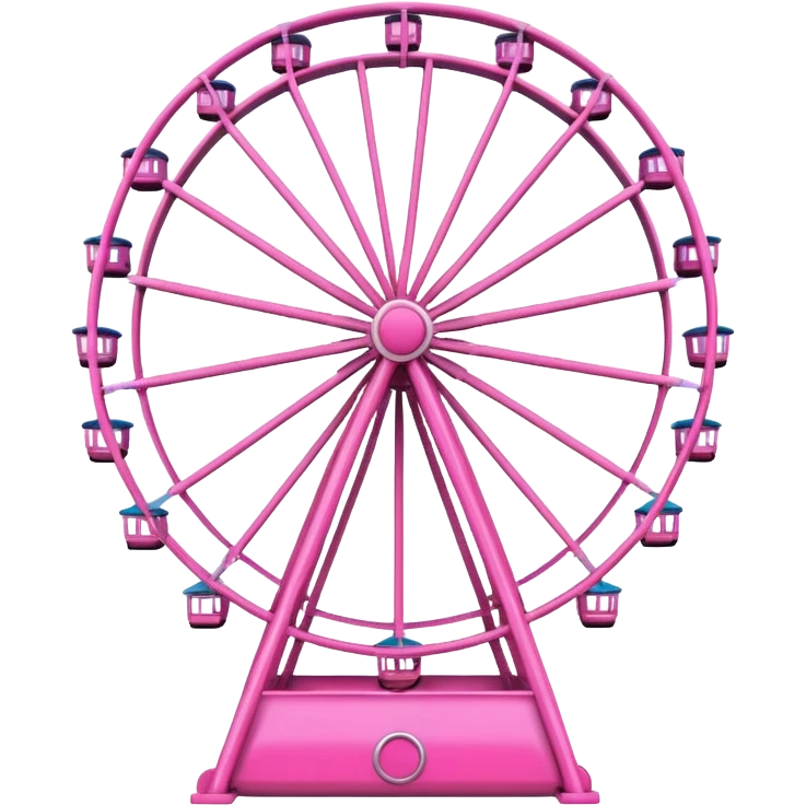 mix pink Ferris wheel emoji