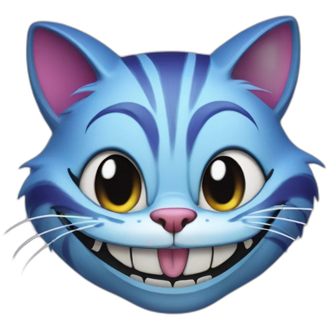 Cartoon Cheshire Cat  emoji