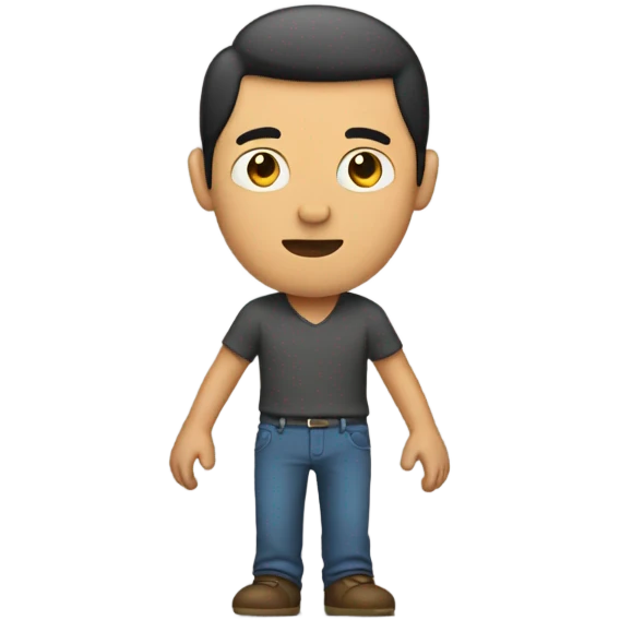 Man without torso emoji