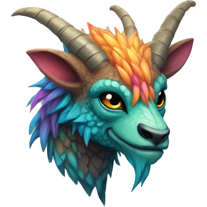 Colorful vernid fantasy creature LiLaiRa GriffSnuff Kamirah Falvie emoji
