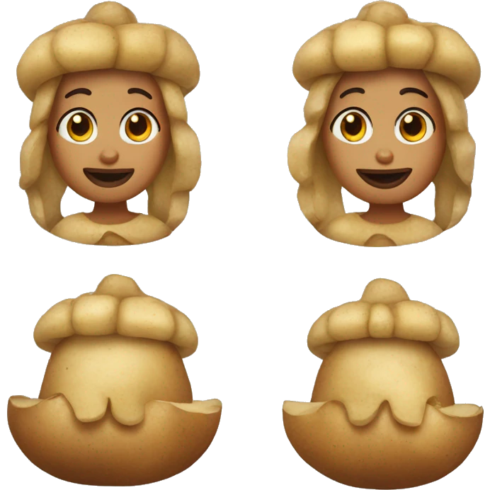 Potato princess emoji