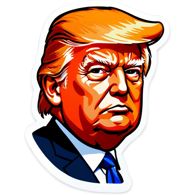 Donald orange trump emoji