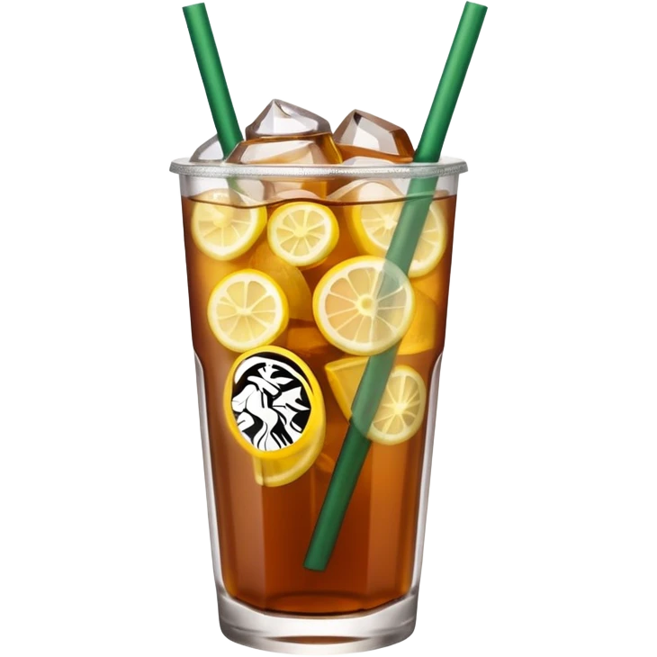 Starbucks black tea lemonade  emoji
