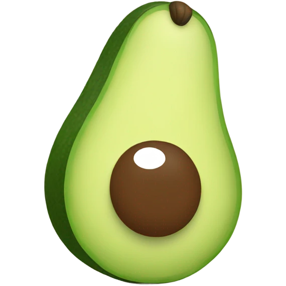 avocado waving hand emoji