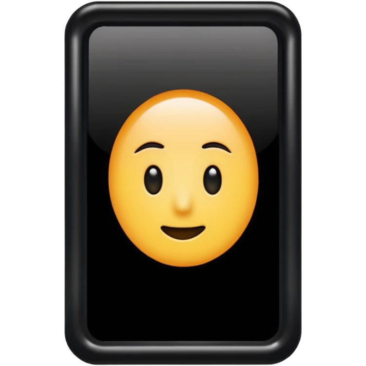 A long rectangle that has a width of the phone screen and I should be able to use it in instragram emoji