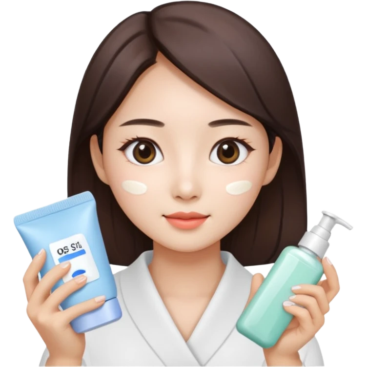 skin care Kit Rituals korean girl emoji