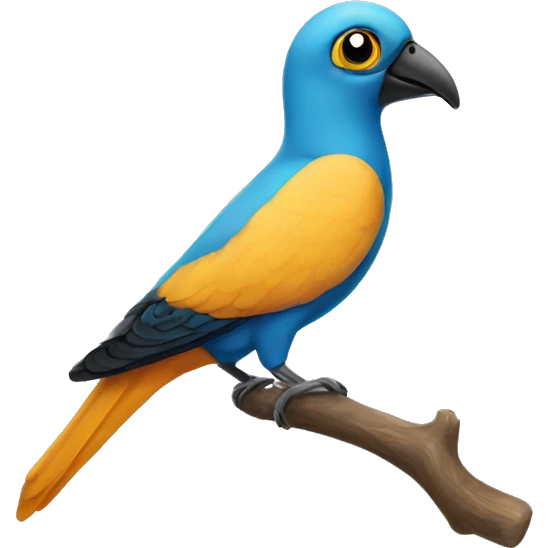 India ring neck bird emoji