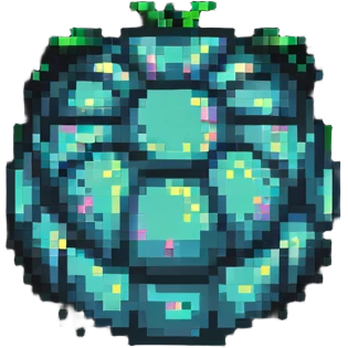 glowing neon bomb power up item emoji