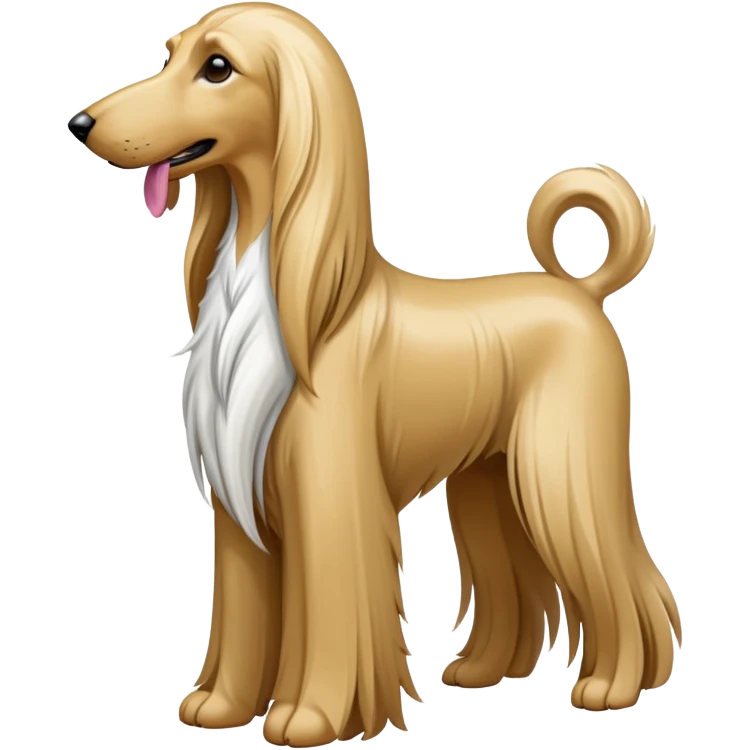 Afghan Hound emoji