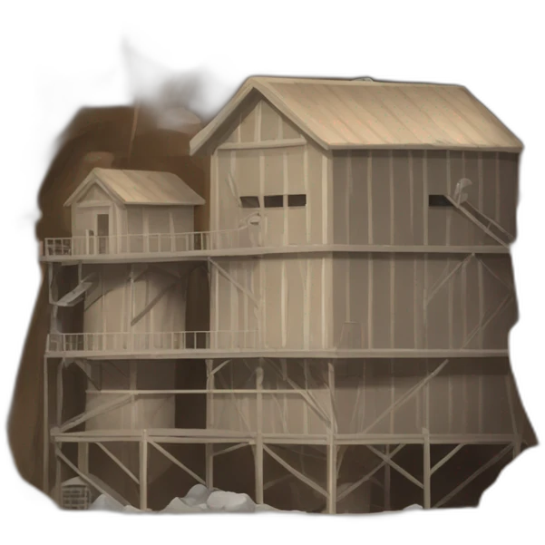 mine shaft/Mining Building / Attack On Titan  emoji