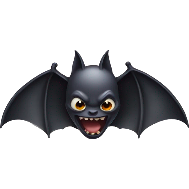 Gothic bat emoji