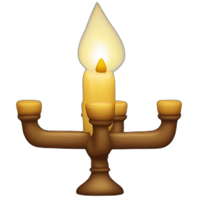 Hanukkiah emoji