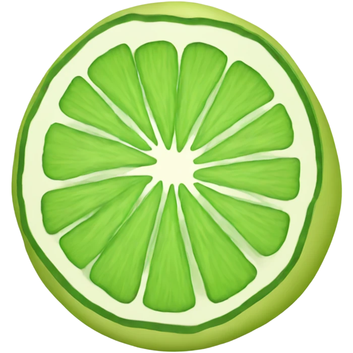 a one bergamot slice emoji
