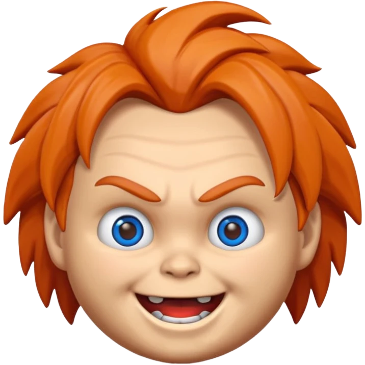 Un emojin de chuky emoji