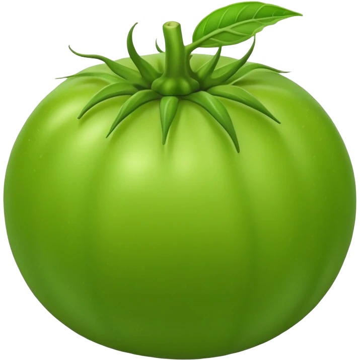 green tomato emoji