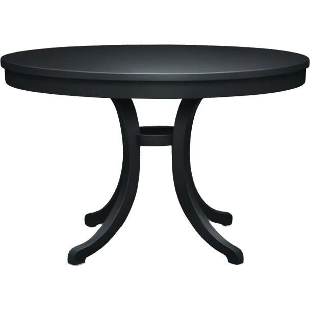 Black table emoji