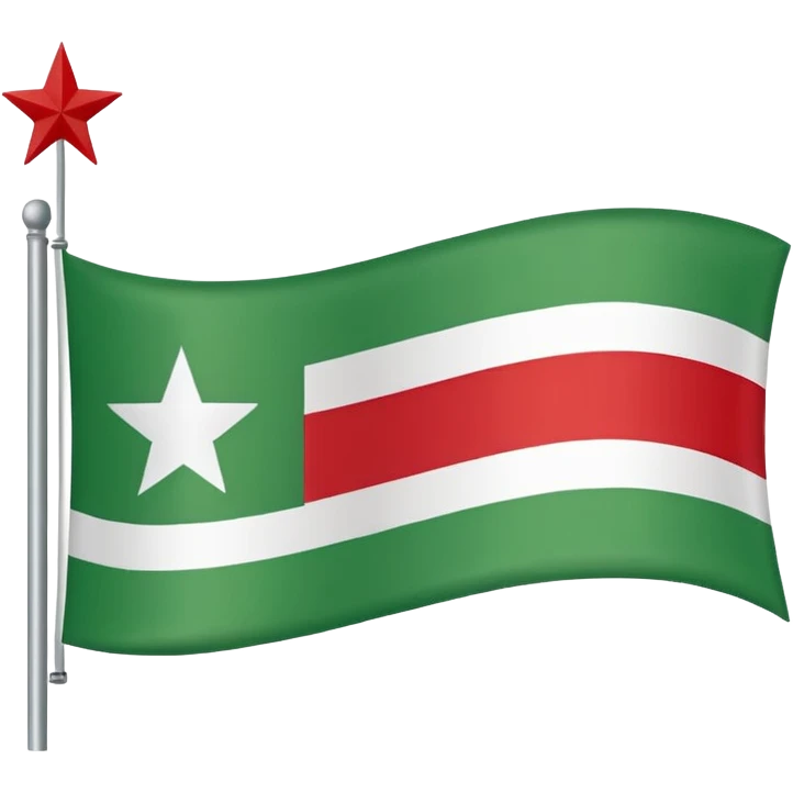 Tschetschenische Flagge  emoji