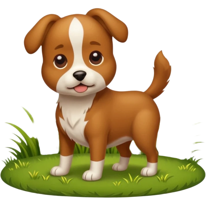 perro cagando  emoji