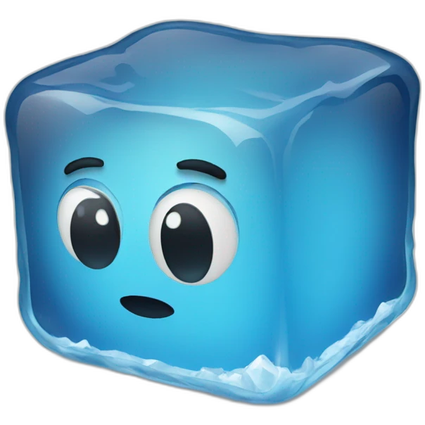 Ice cube emoji