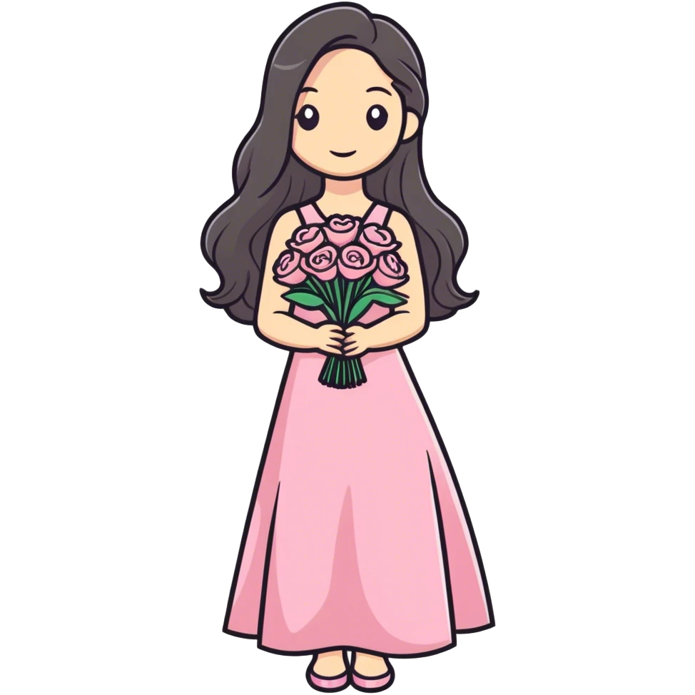 Girly girl emoji