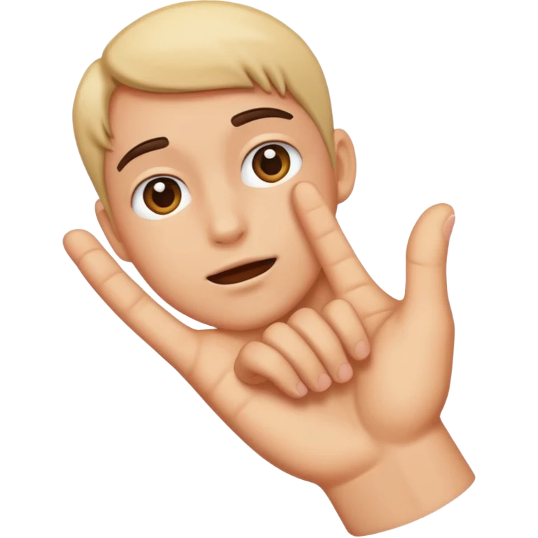Grabbing emoji