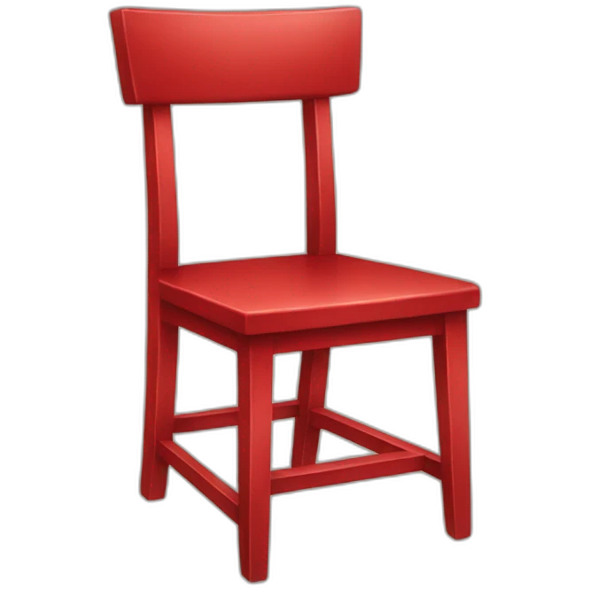 Mueble rojo emoji