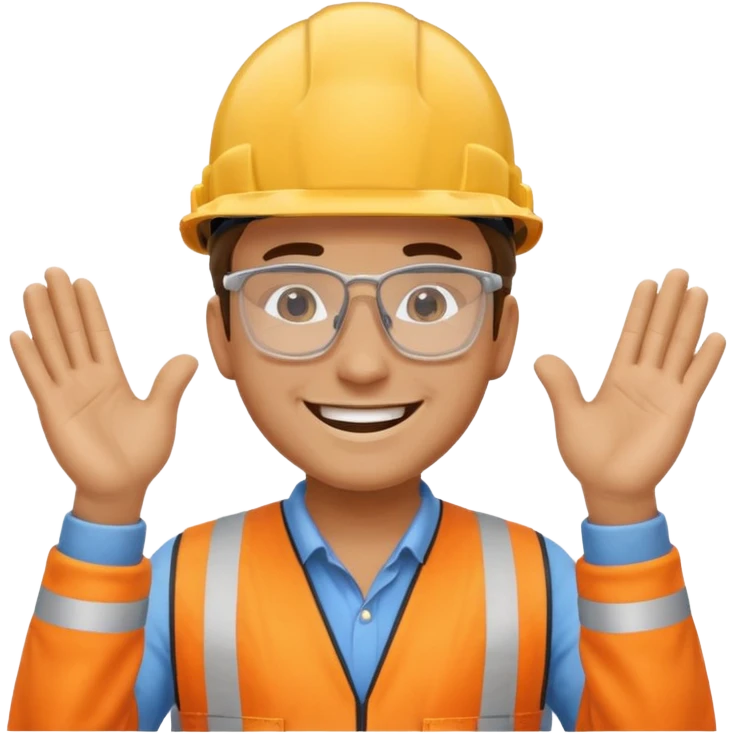 clap hand with men head in between slap hard emoji