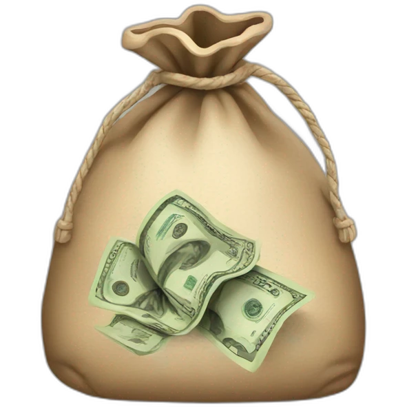 Money bag emoji