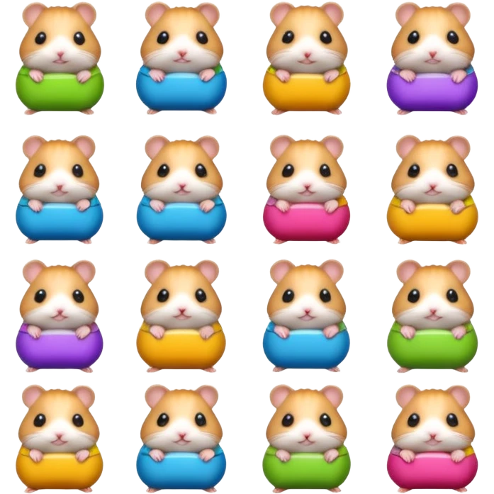 hamster items emoji