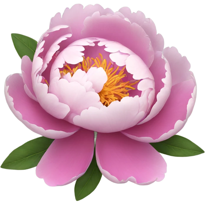 Peony emoji