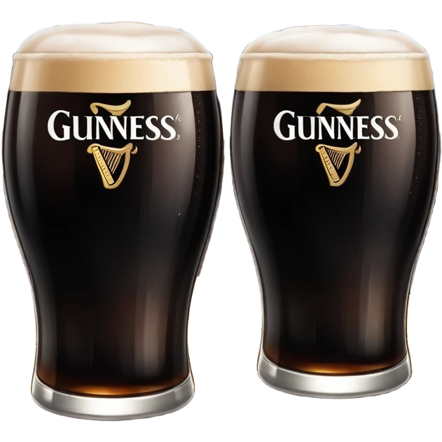 cheers guiness glasses emoji