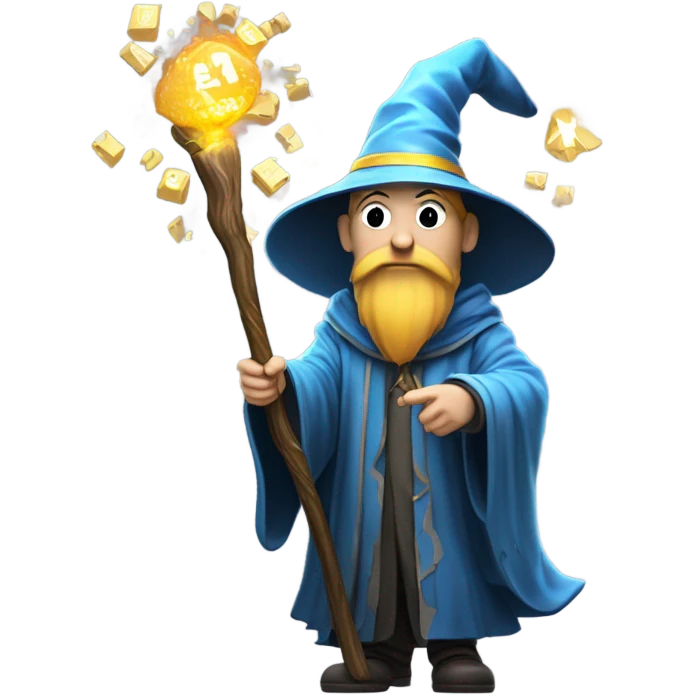 wizard  hard disk crash emoji