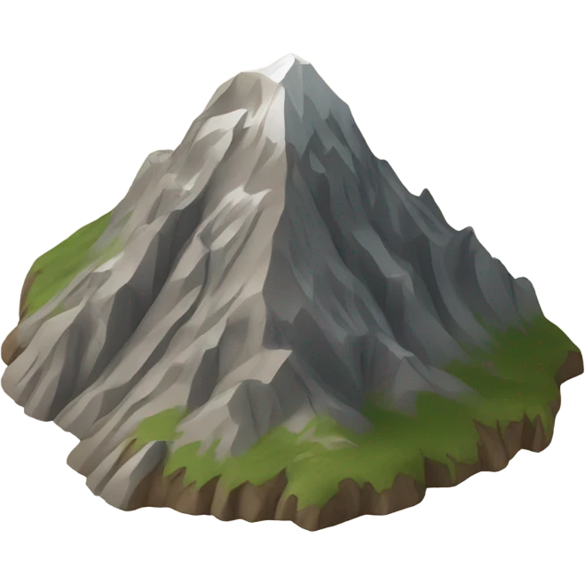 MOUNTAIN UPSIDE DOWN emoji