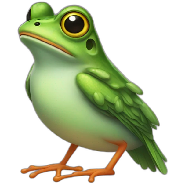 frog bird emoji