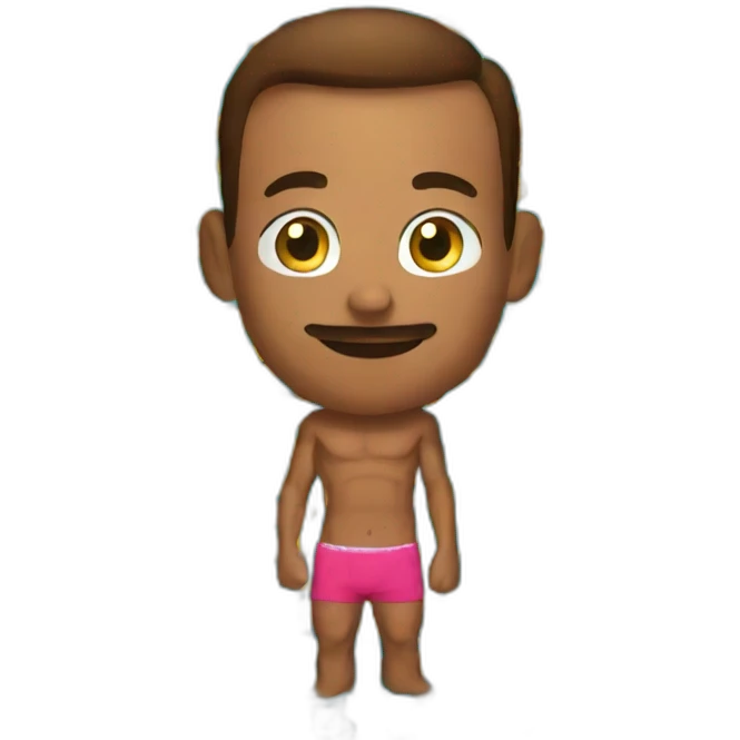 bikini guy emoji