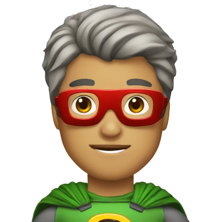 robin superhero emoji