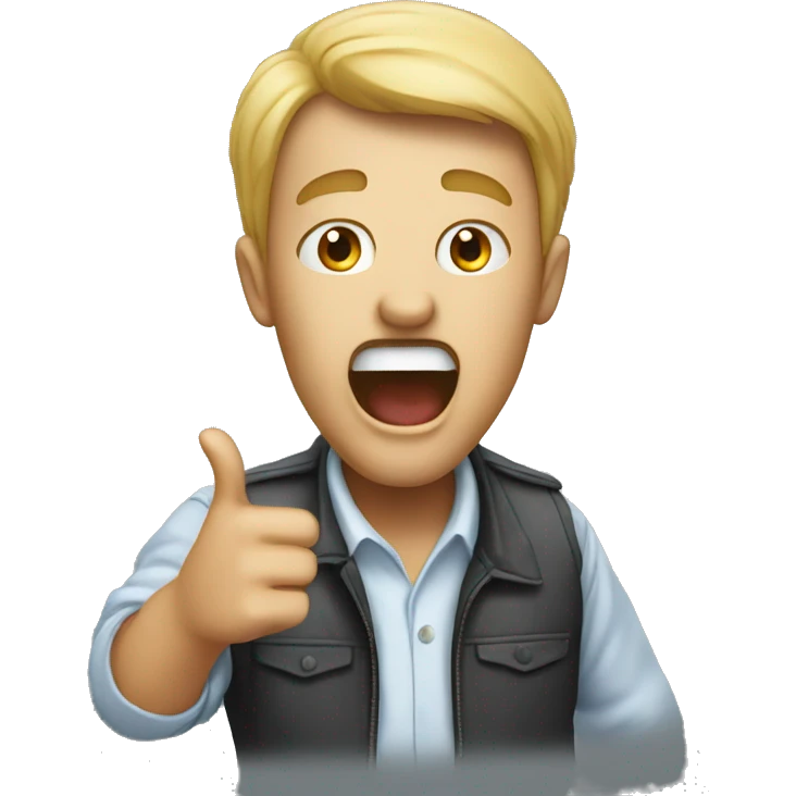 screaming software engineer emoji