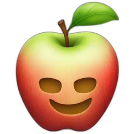 Apple logo emoji