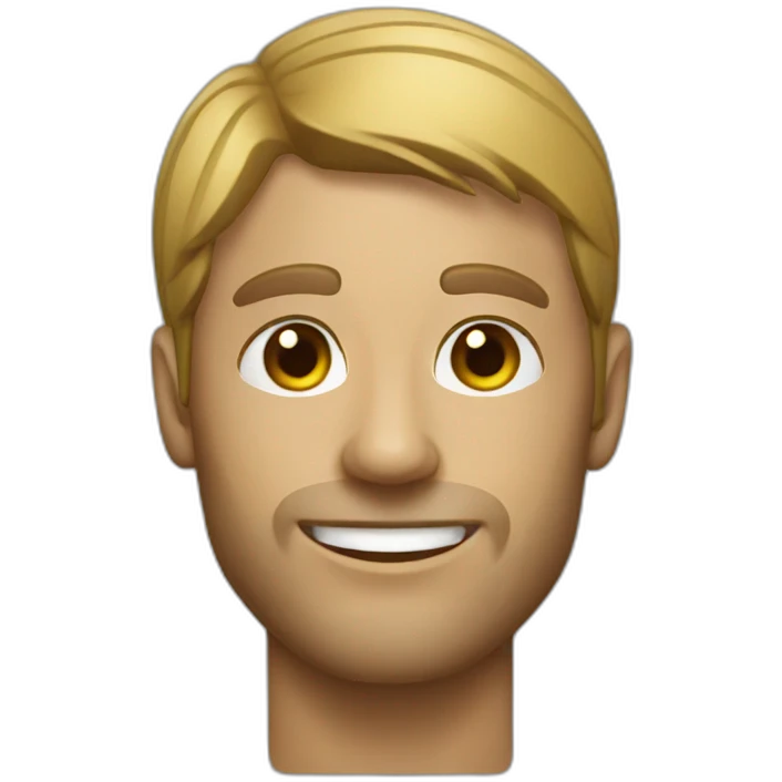 Beach volleyball man player emoji