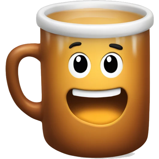 Mug of hot cider emoji