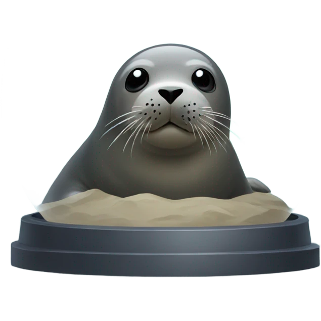 seal trapped in dome emoji