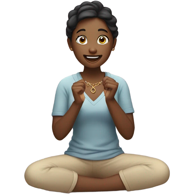 a girl on one knee proposing  emoji
