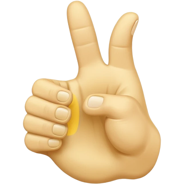thumbs up emoji, yellow hand, positive emoji