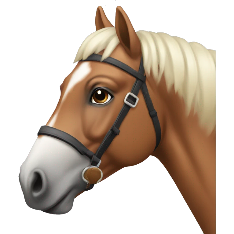 focus horse emoji