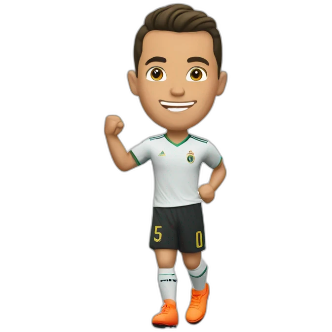 Cristiano ronaldo célébration emoji