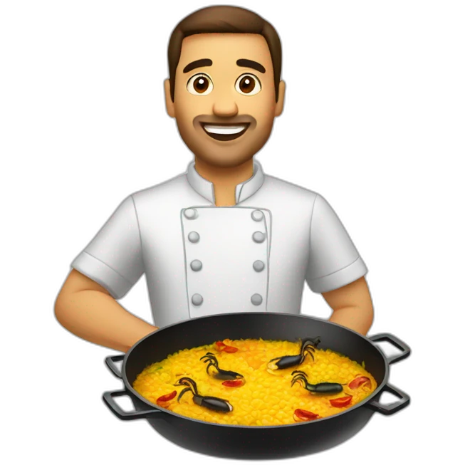 Paella de bogabante emoji