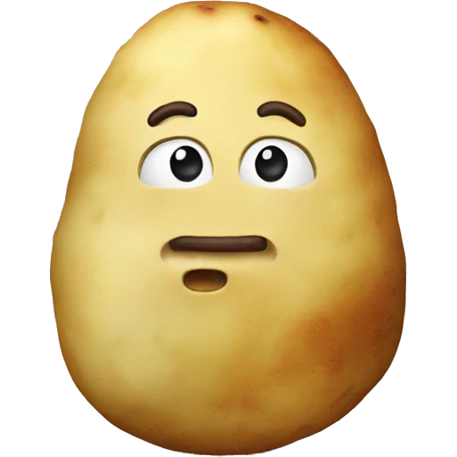 cooked potato emoji